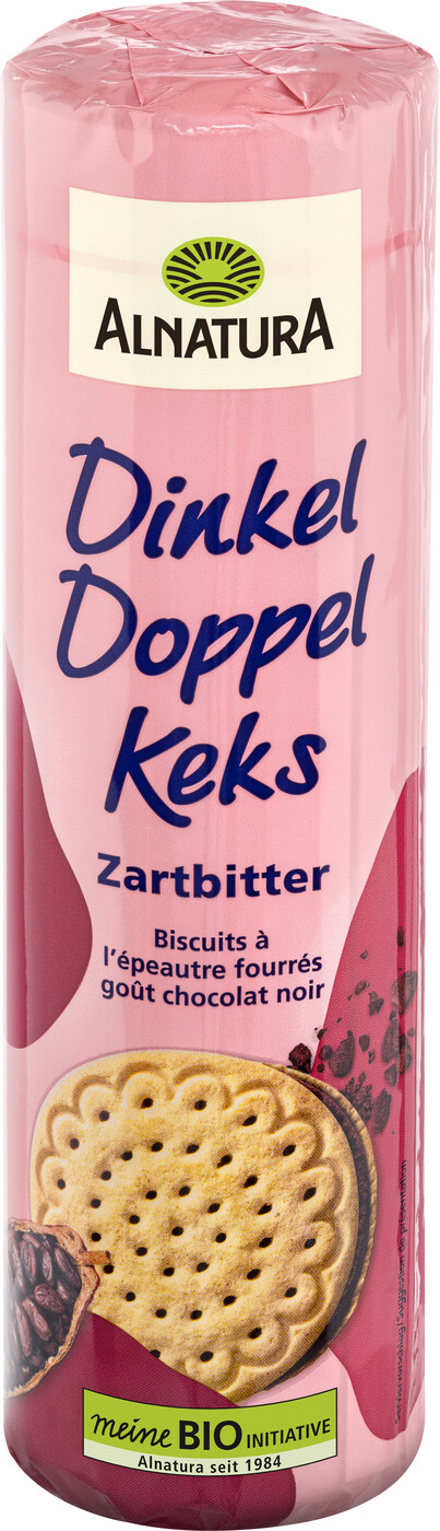 Alnatura Bio Dinkel Doppel Keks Zartbitter 330G