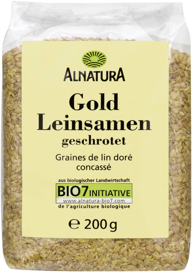 Alnatura Bio Gold Leinsamen geschrotet 200G