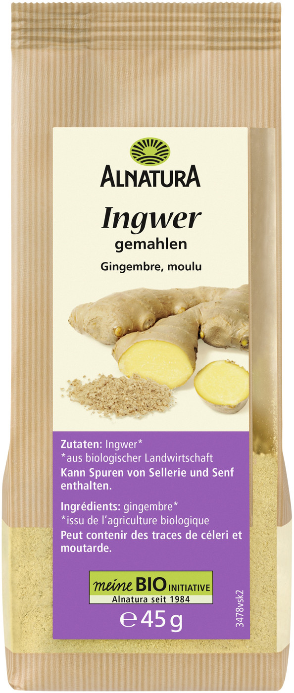 Alnatura Bio Ingwer gemahlen 45G