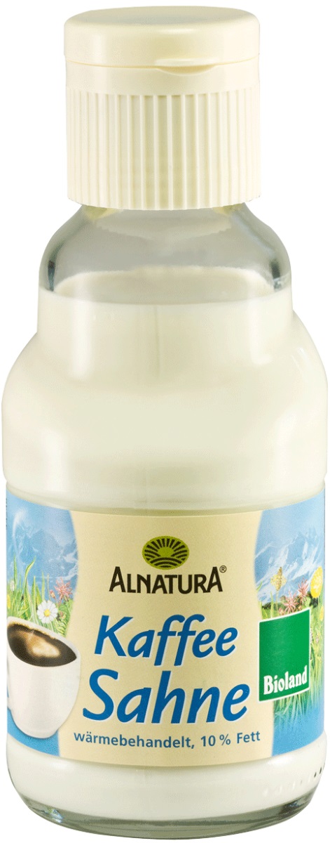 Alnatura Bio Kaffeesahne 10% Fett 165G