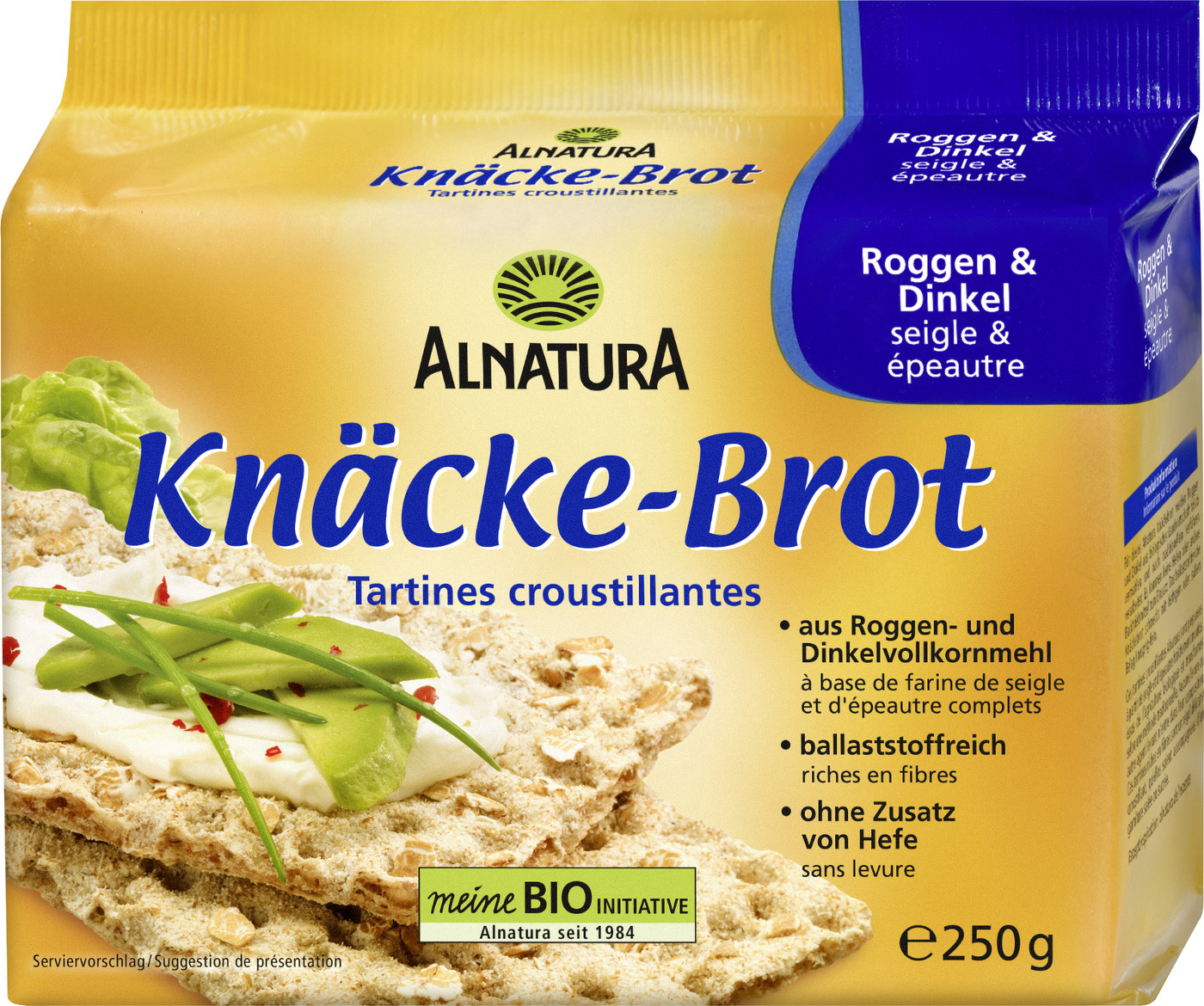 Alnatura Bio Knäcke-Brot Roggen & Dinkel 250G