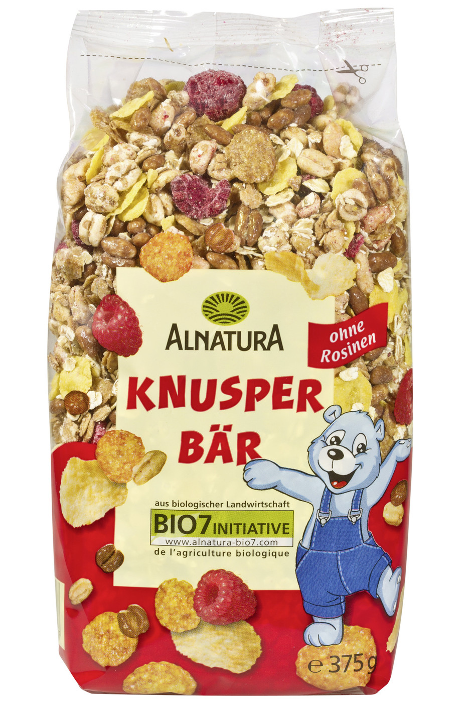 Alnatura Bio Knusper Bär 375G