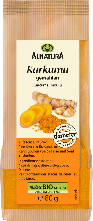 Alnatura Bio Kurkuma gemahlen 60G