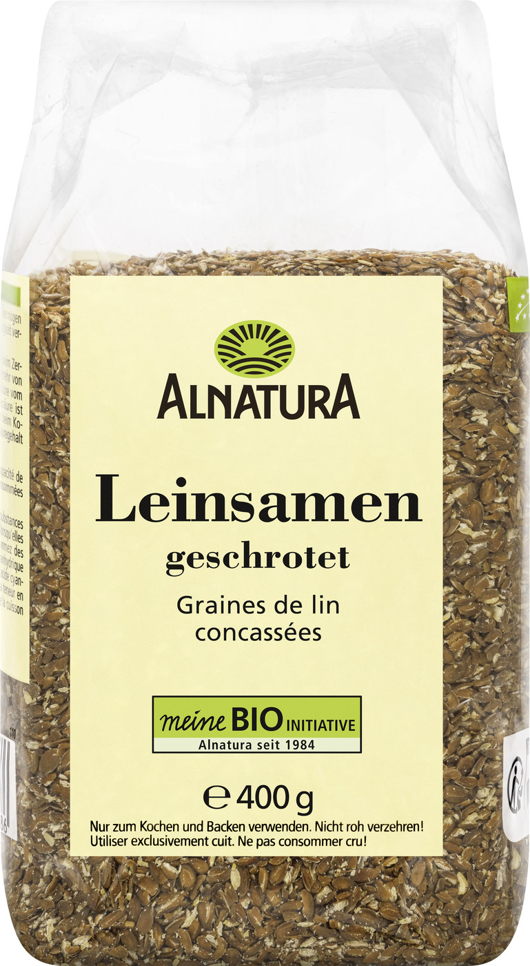 Alnatura Bio Leinsamen geschrotet 400G