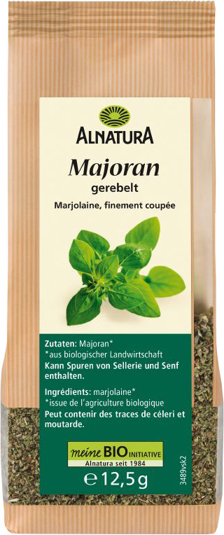 Alnatura Bio Majoran gerebelt 12,5G