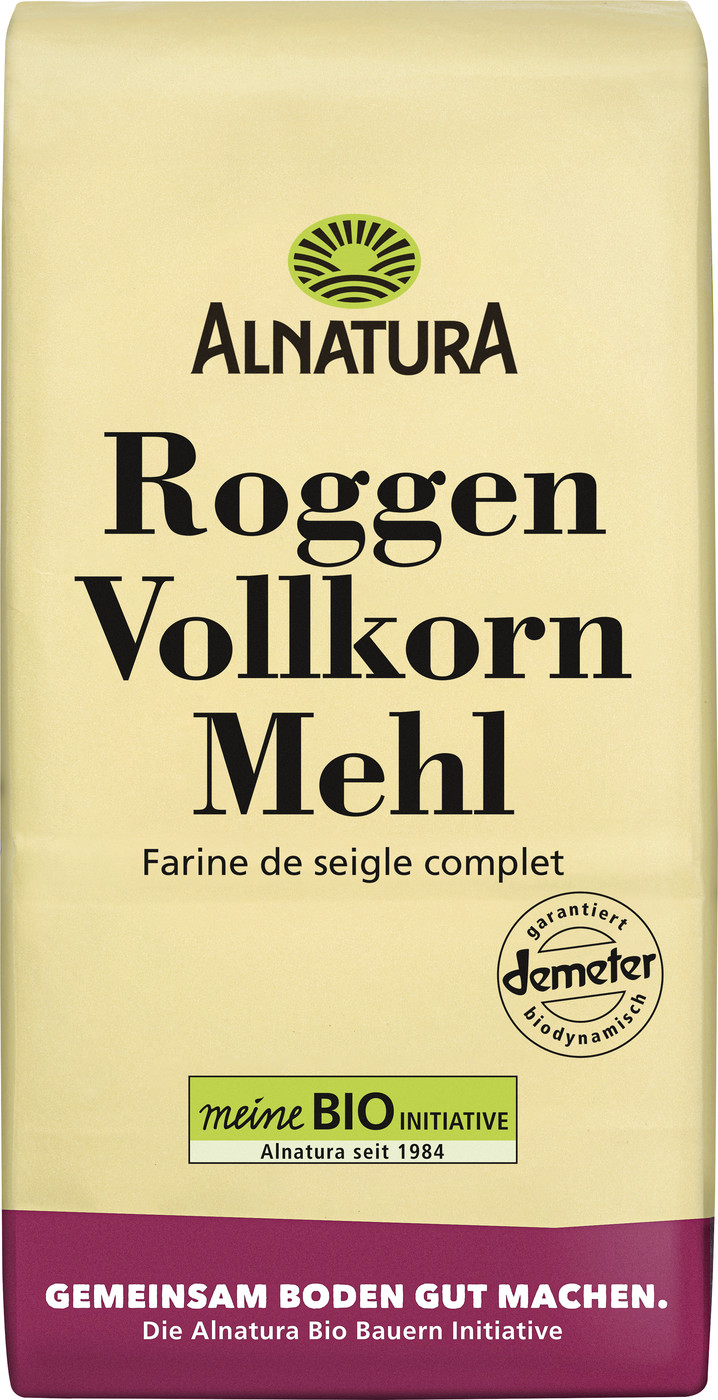 Alnatura Bio Roggenvollkornmehl 1KG