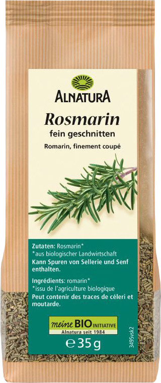 Alnatura Bio Rosmarin gerebelt 35G