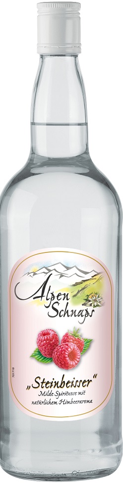 Alpenschnaps Himbeer 1L