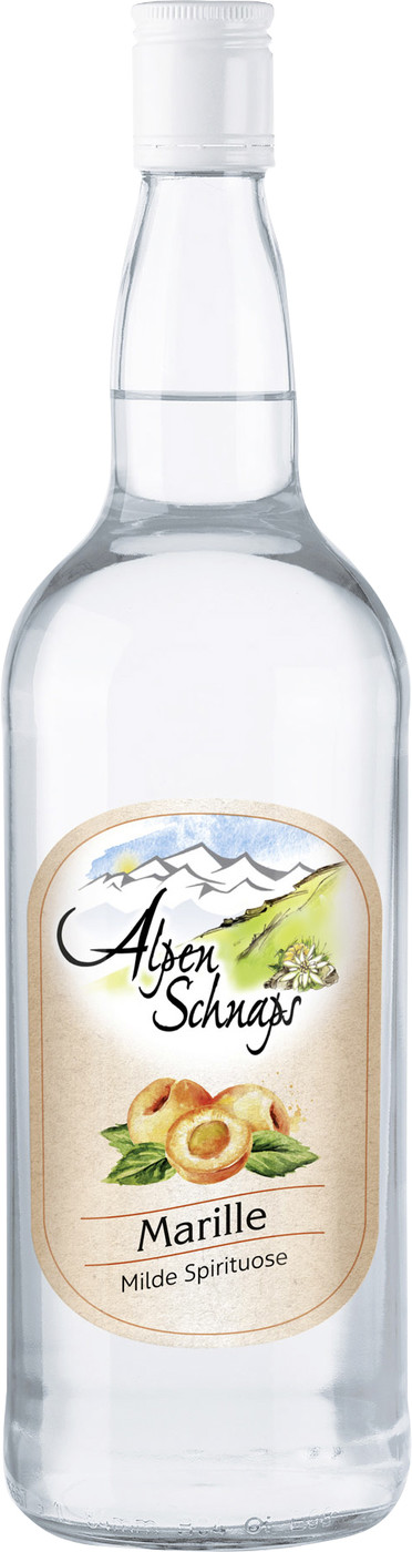 Alpenschnaps Marille 1L