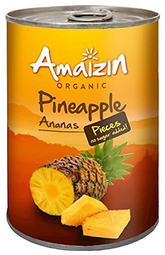 Amaizin Ananas Stücke in Saft , 400g