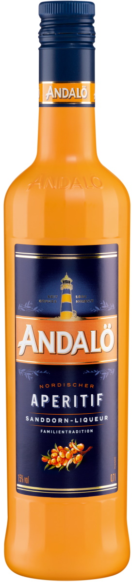 Andalö Nordischer Aperitif mit Sanddorn 0,7L