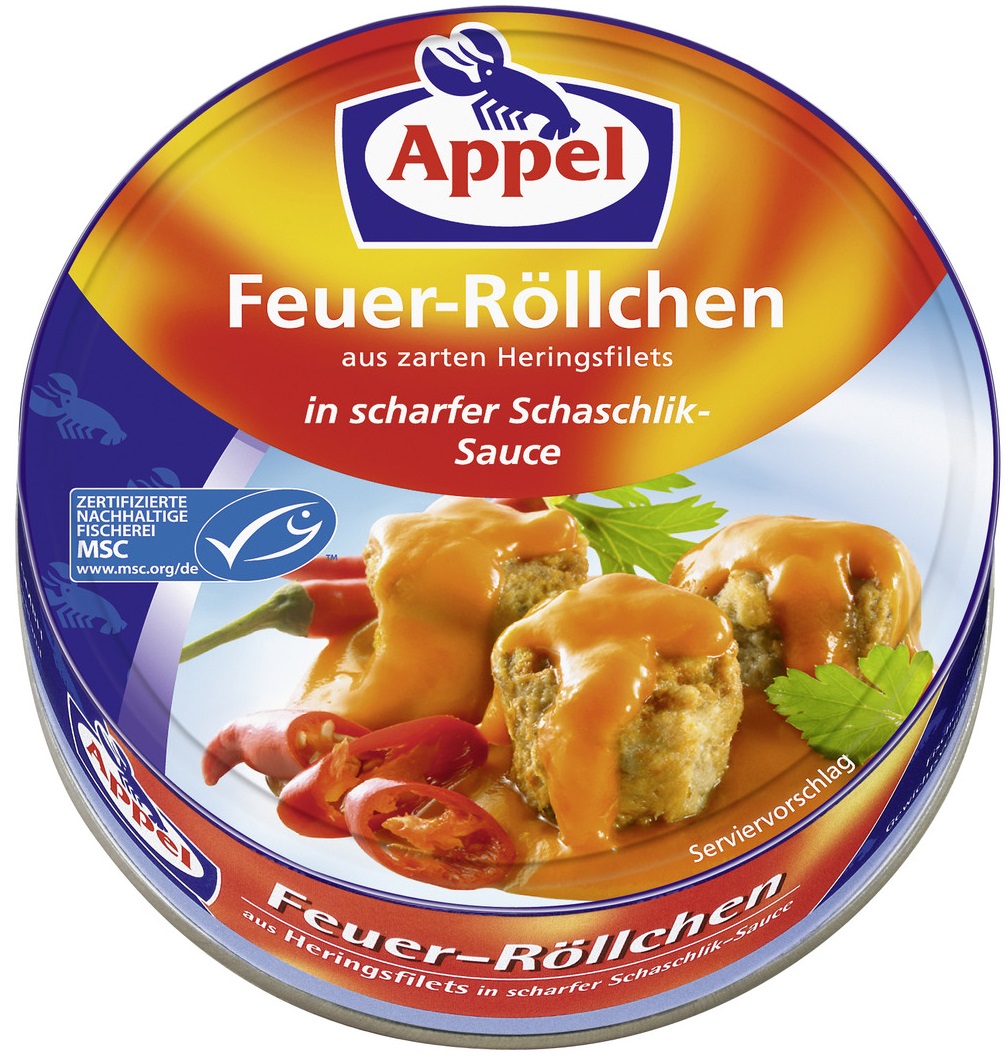 Appel Feuer-Röllchen 200G