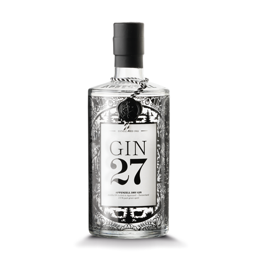 Appenzeller Alpenbitter GIN 27 Appenzell Dry Gin