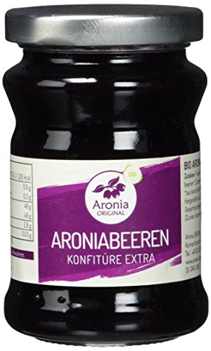 Aronia ORIGINAL Bio Konfitüre, 6er Pack (6 x 225 g) von Aronia Original