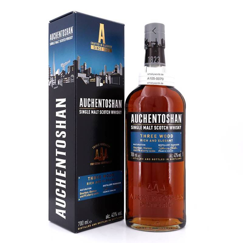 Auchentoshan Three Wood 0,70 L/ 43.0% vol