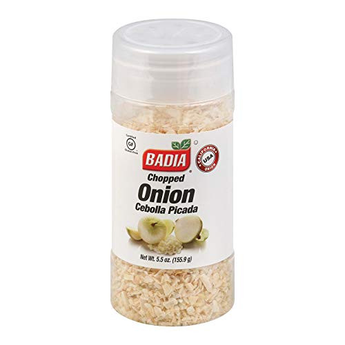 Badia Chopped Onion Spice, 5.5 Ounce -- 12 per case. by Badia