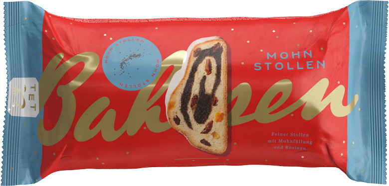 Bahlsen Mohn Stollen 400G