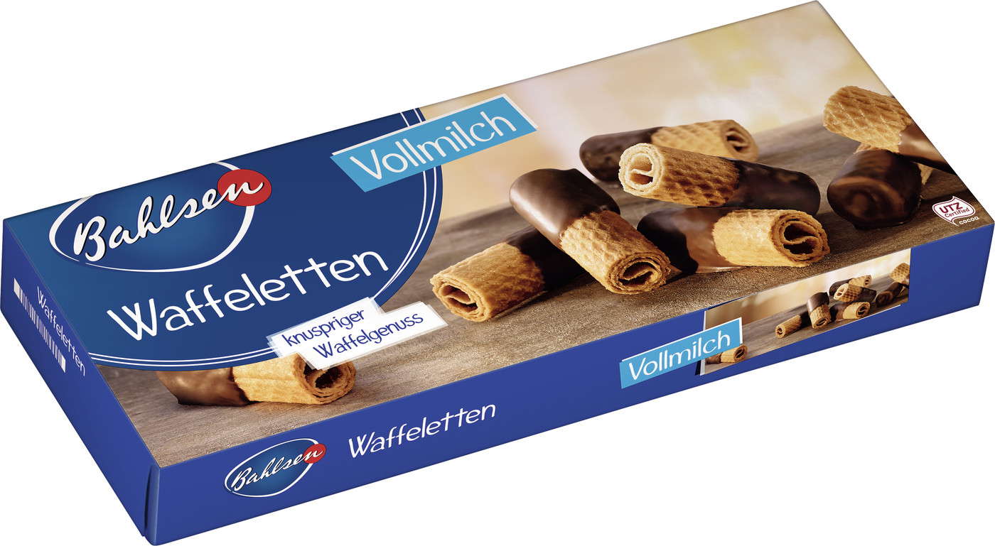 Bahlsen Waffeletten Vollmilch 100G