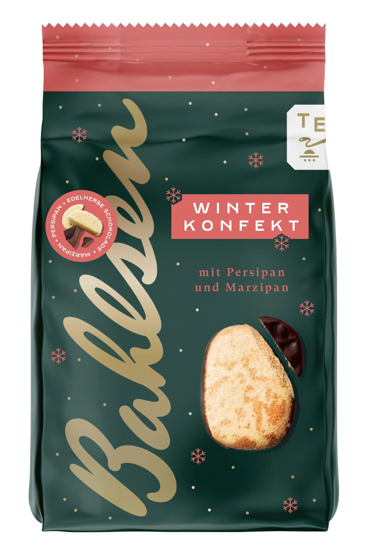 Bahlsen Winterkonfekt Marzipan 125G