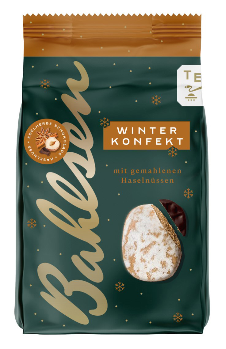 Bahlsen Winterkonfekt mit gemahlenen Haselnüssen 125G