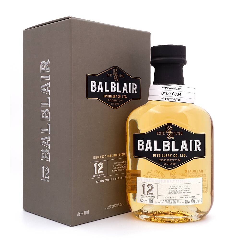 Balblair 12 Jahre 0,70 L/ 46.0% vol