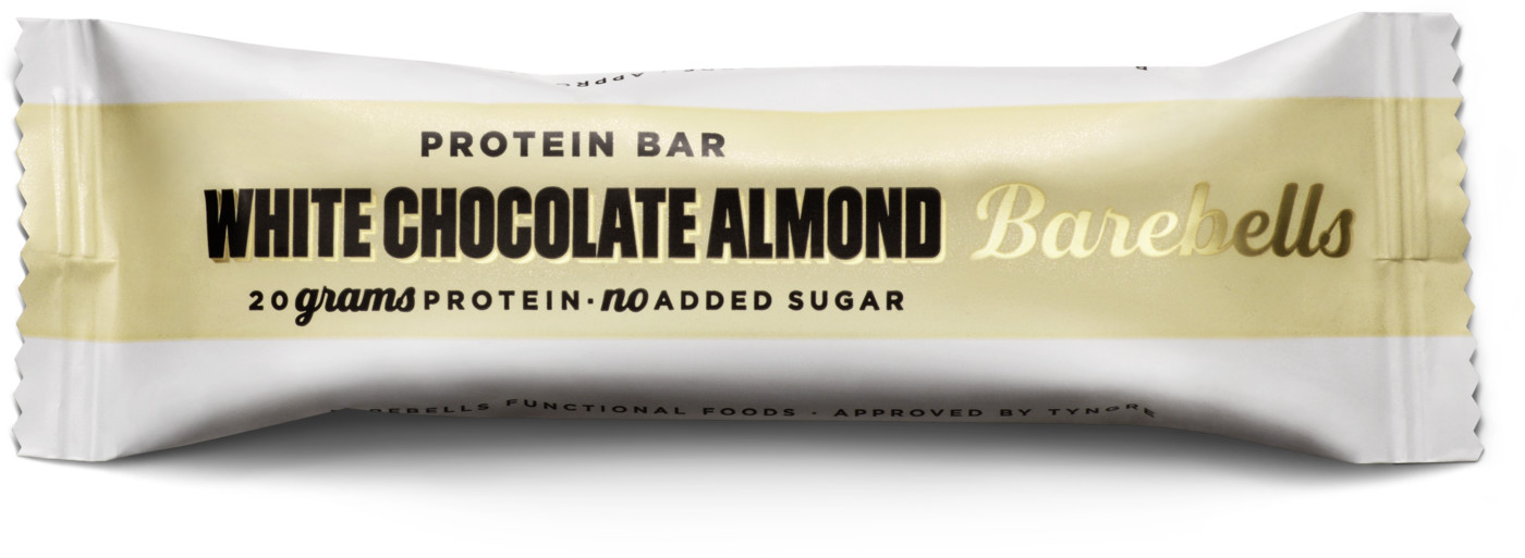 Barebells Protein Bar White Chocolate Almond 55G - MHD 19.03.2025