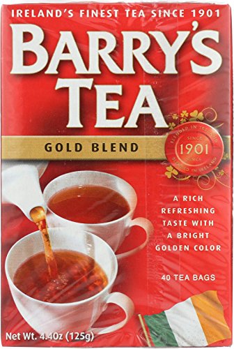 Barrys Tee gold 40 Säcke 125 g (Sektflöten) von Barry's Tea