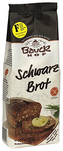 Bauckhof Bio Bauck Bio Schwarzbrot, glutenfrei (12 x 500 gr)