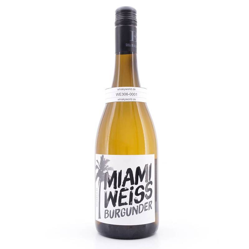 Bauer White Label MIAMI Weissburgunder QbA trocken 0,750 L/ 13.0% vol