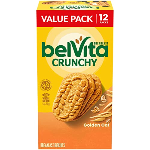 Belvita Breakfast Biscuits, Golden Oat, 12 count,net weight 5.12 ounce von belVita