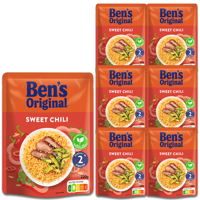 Ben's Original Express Reis Sweet Chili 6x220G