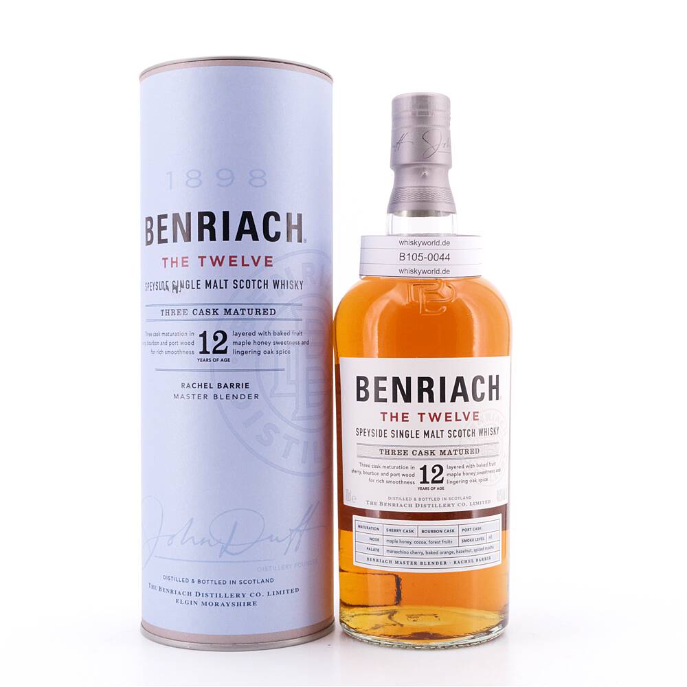 Benriach 12 Jahre - The Twelve 0,70 L/ 46.0% vol