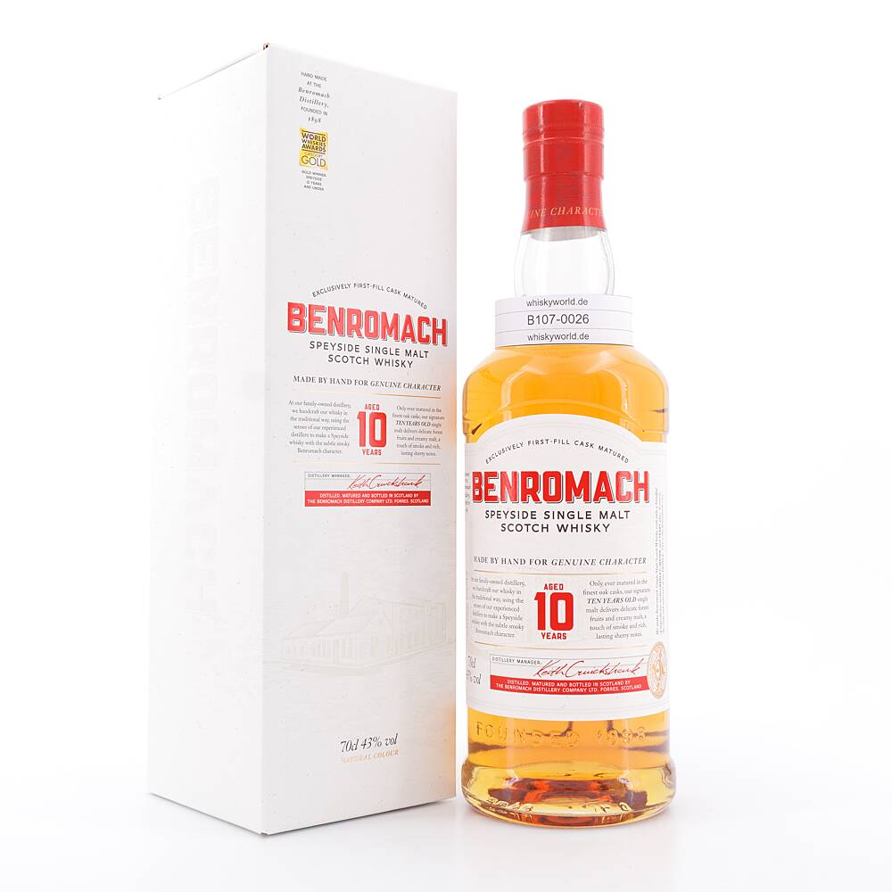 Benromach 10 Jahre 0,70 L/ 43.0% vol