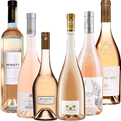 Best Of Provence - Minuty : Prestige & Rose et Or/Miraval : Studio/Esclan : Whispering Angel & Rock Angel/Château Sainte Marguerite : Symphonie - Rosé Côtes de Provence 2021 75cl von Wine And More