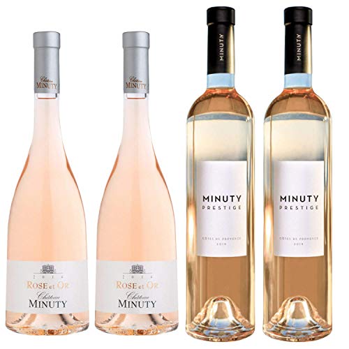 Best Of Provence - Minuty Prestige x2 & Rose et Or x2 - Rosé Côtes de Provence 2021 75cl von Wine And More