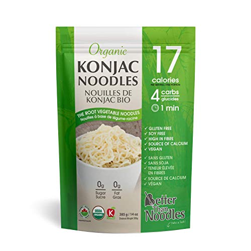 Better Than Foods - Noodles Organic Konnyaku Flour and Organic Oat Fiber - 14