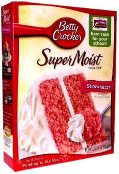 Betty Crocker Super Moist Strawberry Cake Mix 517g (2er Pack) von Betty Crocker