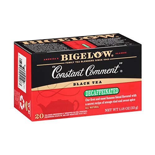 Bigelow Decaffeinated Constant Comment Tea, 20 ct