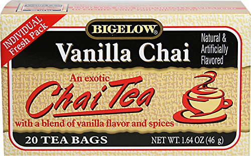 Bigelow Tea Black Tea Vanilla Chai -- 20 Tea Bags