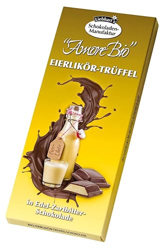 Bio-Eierlikör in Edel ZB Schokolade (0.1 Kg)