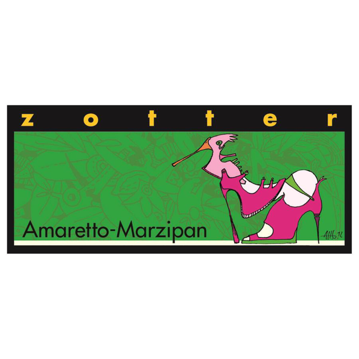 Bio Schokolade Amaretto-Marzipan 60% VM 70g - 10er Vorteilspack von Zotter