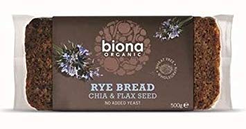 Biona - Rye Chia & Leinsamenbrot – 500 g x 6 von Biona