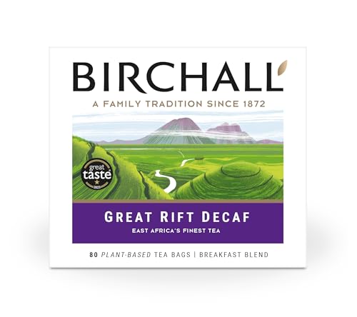 Birchall Tea Great Rift Decaf Teebeutel, 80 Stück von Birchall