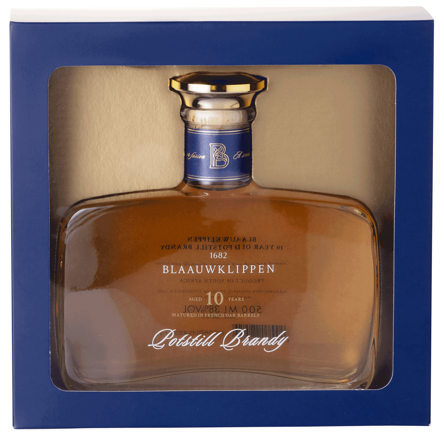 Blaauwklippen 10-Year Potstill Brandy