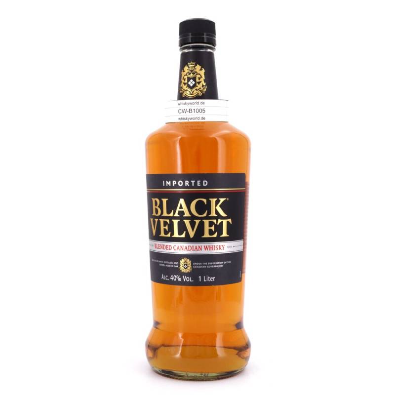 Black Velvet Canadian Whisky Literflasche 1 L/ 40.0% vol