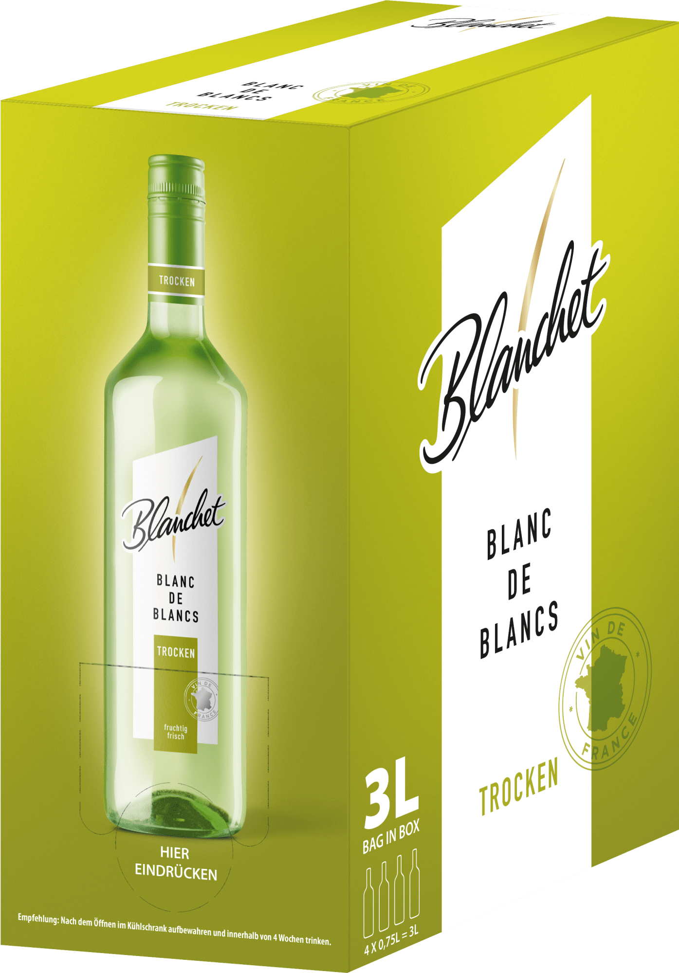 Blanchet Blanc de Blancs – 3l Bag-in-Box