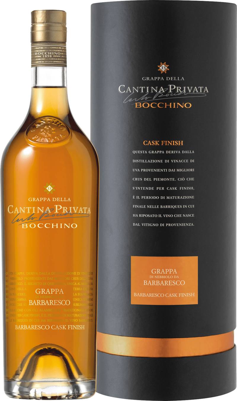 Bocchino Grappa Barbaresco - Barbaresco Cask Finish