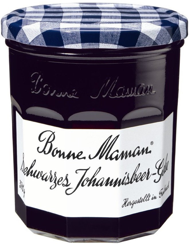 Bonne Maman Schwarzes Johannisbeer-Gelee 370G