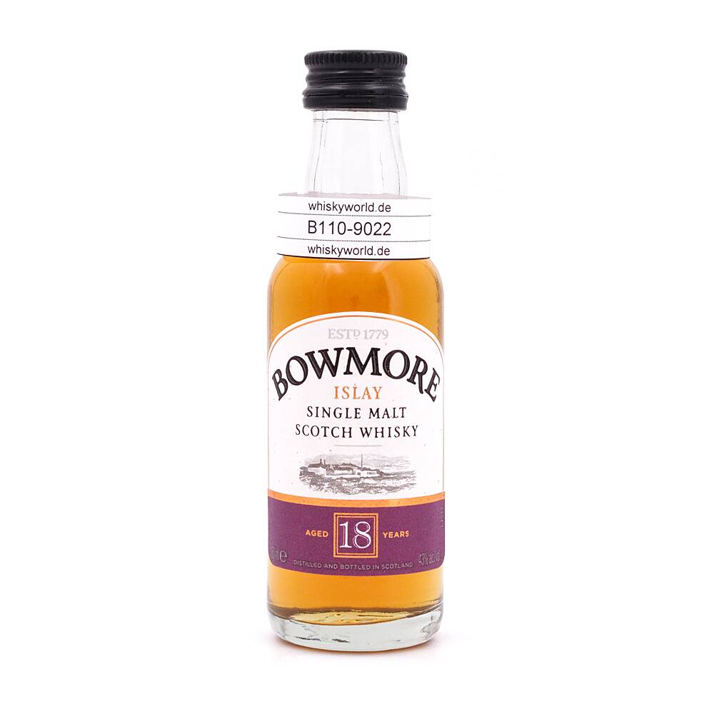 Bowmore 18 Jahre Miniatur 0,050 L/ 43.0% vol