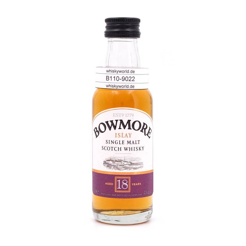 Bowmore 18 Jahre Miniatur 0,050 L/ 43.0% vol